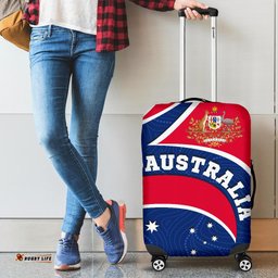 Aboriginal Luggage Covers Australia Flag and Coat of Arms