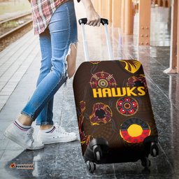 Hawthorn Luggage Covers Jacket Hawks Indigenous Brown