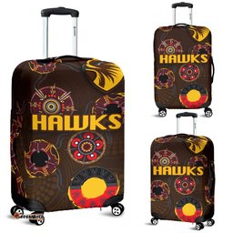 Hawthorn Luggage Covers Jacket Hawks Indigenous Brown