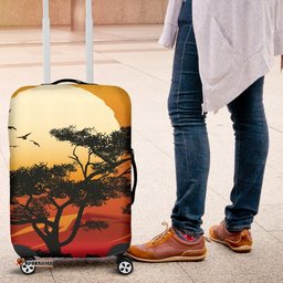 Luggage Covers Sunset And Tree In Australia