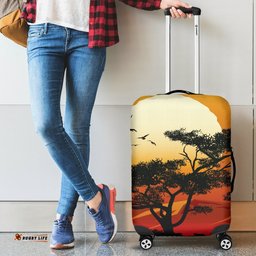 Luggage Covers Sunset And Tree In Australia