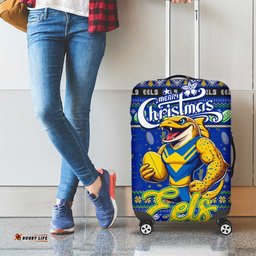 Eels Rugby Xmas Luggage Cover Australia NRL Mascot