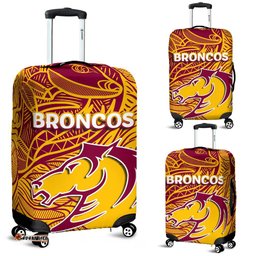 Brisbane Broncos Luggage Covers Tribal Style