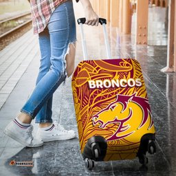 Brisbane Broncos Luggage Covers Tribal Style