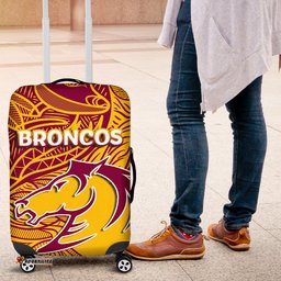 Brisbane Broncos Luggage Covers Tribal Style