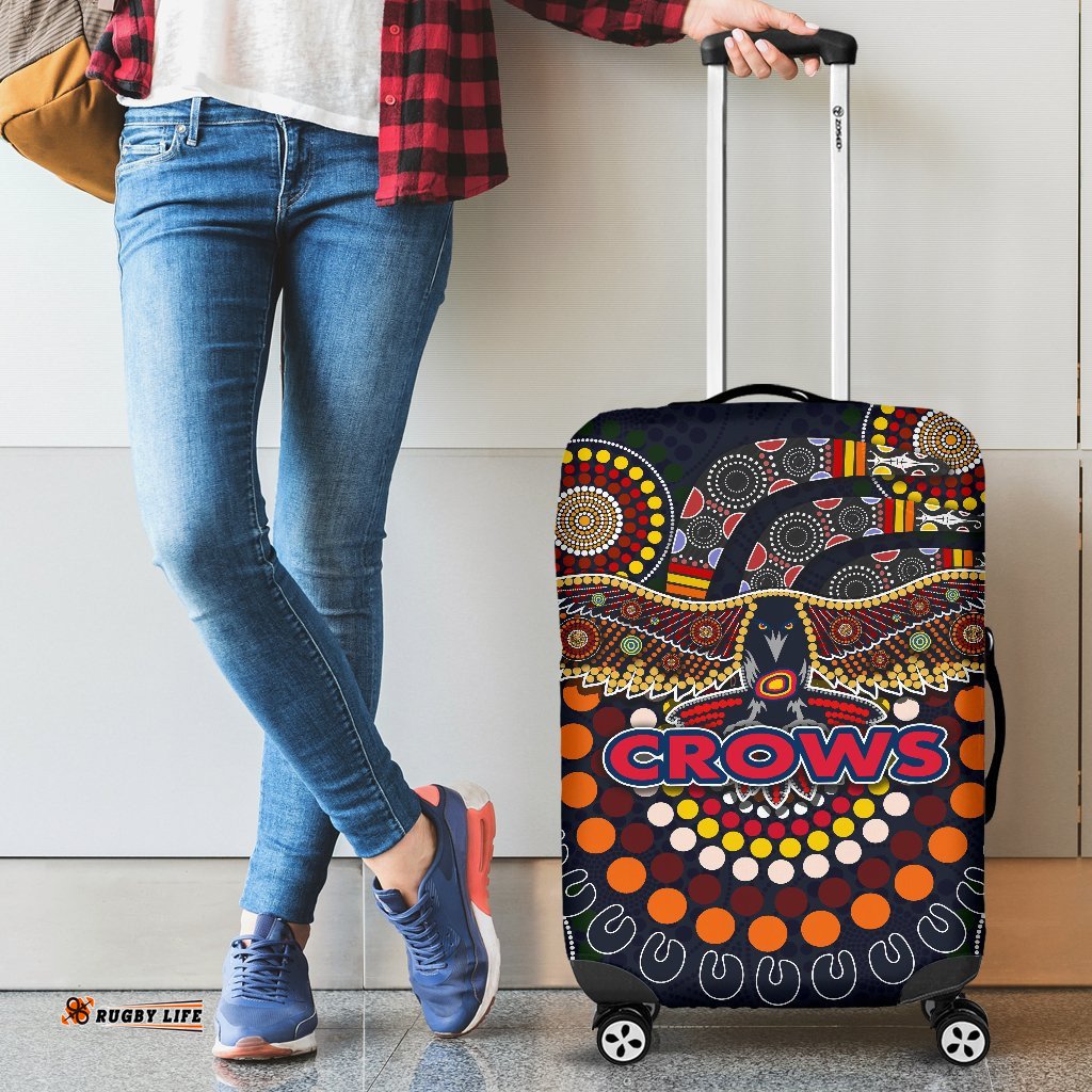 Adelaide Luggage Cover Indigenous Crows