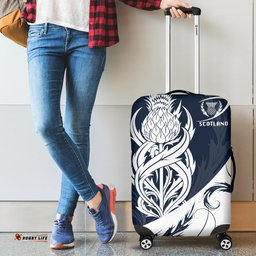 Scottish Rugby Luggage Covers Thistle Vibes Navy