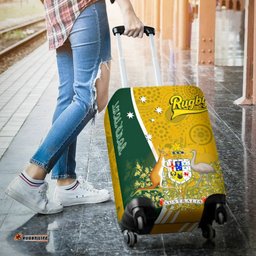 Custom Australia Luggage Cover Australia Coat Of Arm In Style