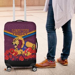 Brisbane Lions ANZAC Day Luggage Covers Indigenous Art
