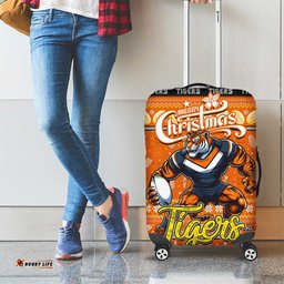 Tigers Rugby Xmas Luggage Cover Australia NRL Mascot