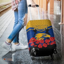 Eagles ANZAC Day Indigenous Art Luggage Covers
