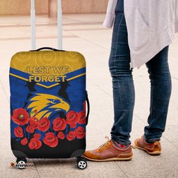 Eagles ANZAC Day Indigenous Art Luggage Covers