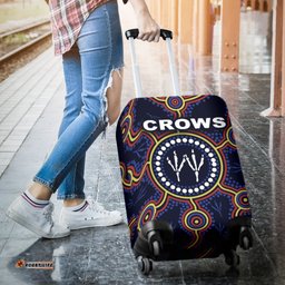 Adelaide Luggage Covers Indigenous Crows Footprint