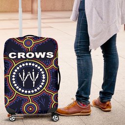 Adelaide Luggage Covers Indigenous Crows Footprint
