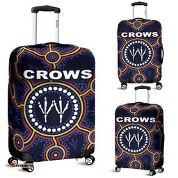 Adelaide Luggage Covers Indigenous Crows Footprint