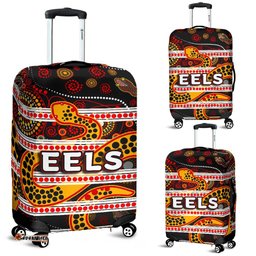 Parramatta Eels Luggage Covers Tribal Style Black
