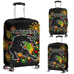 Penrith Luggage Covers Indigenous Panthers Black