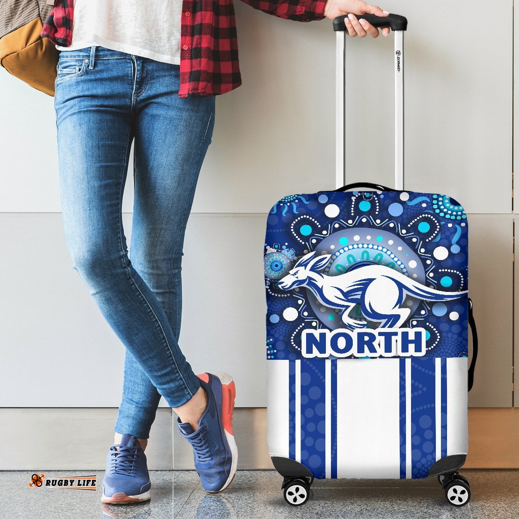 Melbourne Luggage Covers Indigenous North Kangaroos