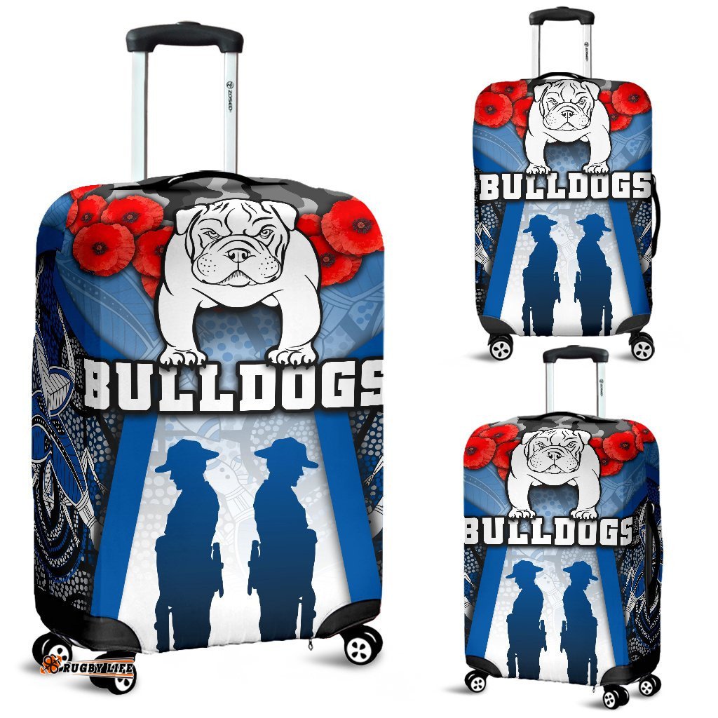 Australia Bulldogs Rugby Luggage Covers Anzac Day Survival World