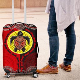 Luggage Covers Aboriginal Dot Painting Luggage Covers Turtle