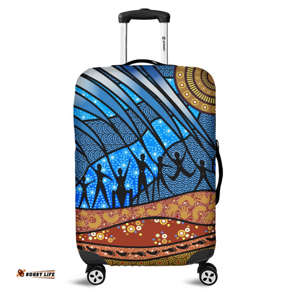 Aboriginal NAIDOC Indigenous People Luggage Cover