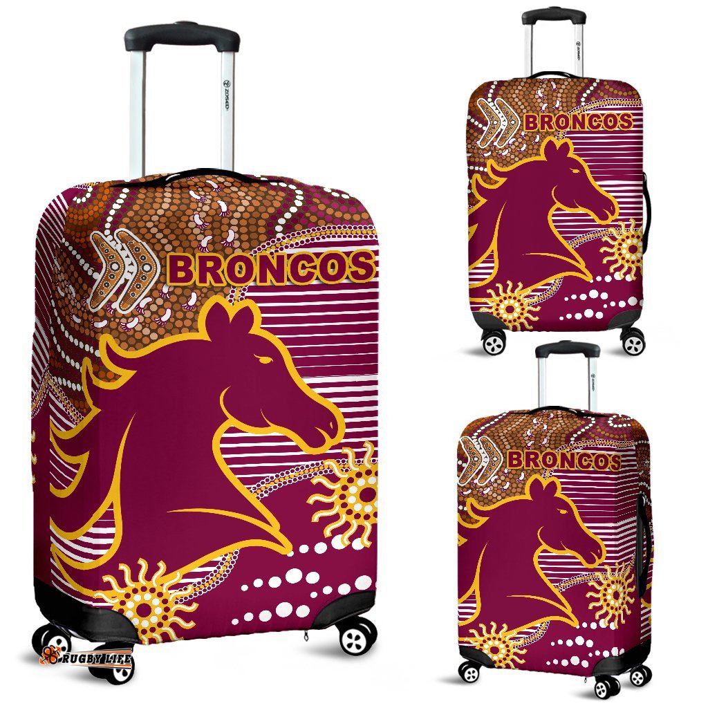 Broncos Super Luggage Covers Indigenous Brisbane