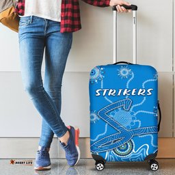 Adelaide Strikers Luggage Covers Indigenous Blue Energy