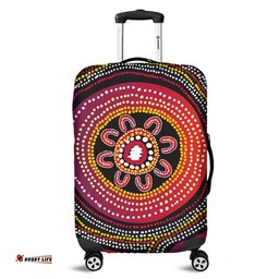Australia Aboriginal Aboriginal Dot Art Design Luggage Cover