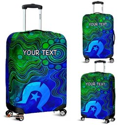 Custom Aboriginal Luggage Covers, Torres Strait Islands Flag