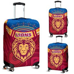 Brisbane Indigenous Luggage Covers Proud Lions