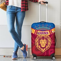 Brisbane Indigenous Luggage Covers Proud Lions