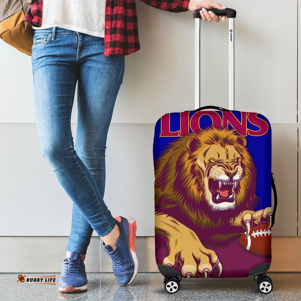 Brisbane Luggage Covers Lions Three Stripes