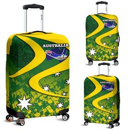 Luggage Cover - Australia National Color Suitcase Cover