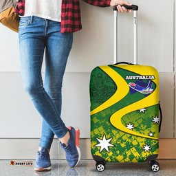 Luggage Cover - Australia National Color Suitcase Cover