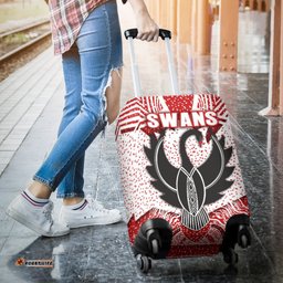 Sydney Luggage Covers Indigenous Swans