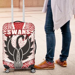 Sydney Luggage Covers Indigenous Swans