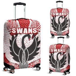 Sydney Luggage Covers Indigenous Swans
