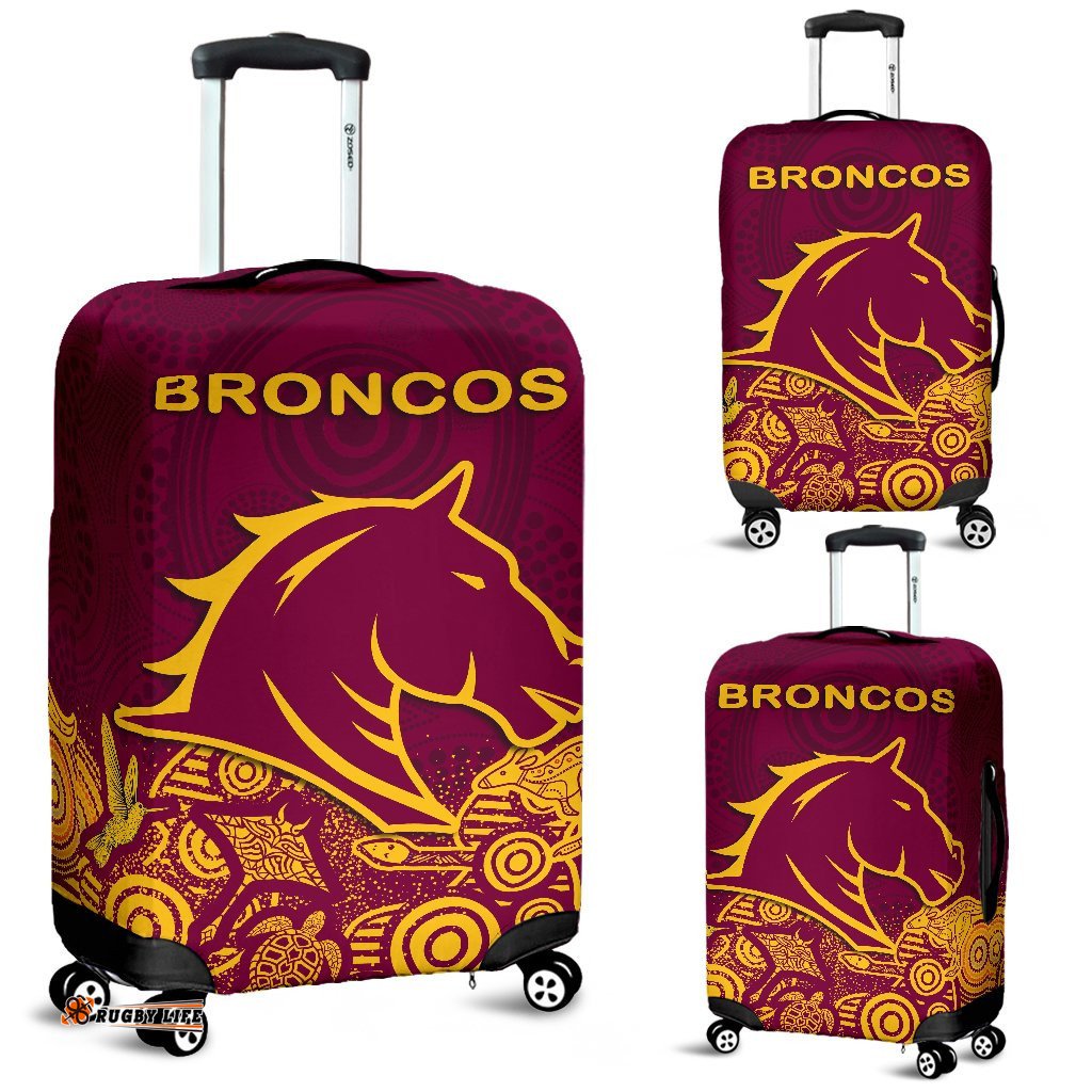 Brisbane Luggage Covers Broncos Indigenous