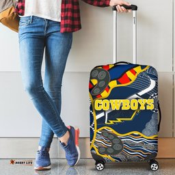 Cowboys Luggage Covers Unique Indigenous