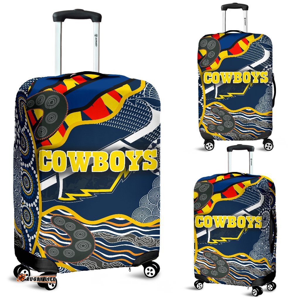 Cowboys Luggage Covers Unique Indigenous