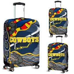 Cowboys Luggage Covers Unique Indigenous