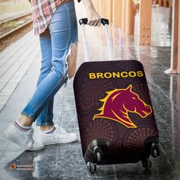 Brisbane Luggage Covers Broncos Simple Indigenous