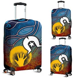 Aboriginal Luggage Covers Aboriginal and Torres Strait Islanders Flag