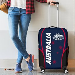 Luggage Cover - Australian Coat Of Arms Suitcase Cover