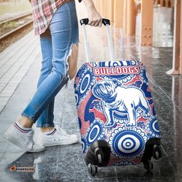Western Luggage Covers Bulldogs Simple Indigenous