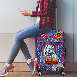 Western Bulldogs NAIDOC Week 2024 Luggage Cover Mascot Football