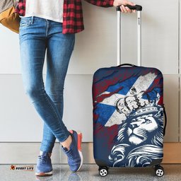 Lion Scotland Luggage Cover Scotland In Me