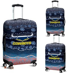 Cowboys Rugby Luggage Cover Version