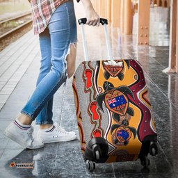 Luggage Covers Aboriginal Patterns Turtle