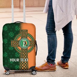 Custom Ireland Cricket Luggage Cover 2024 Celtic Shamrock Go Champions